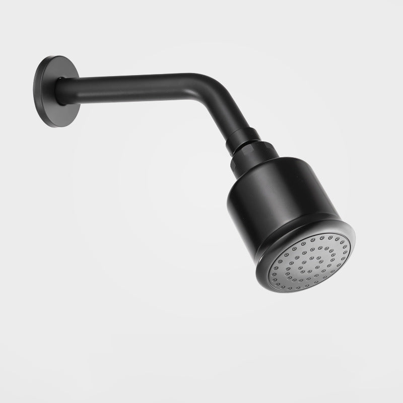 BowLift | Round shower head made of stainless steel in silver wall-mounted shower head