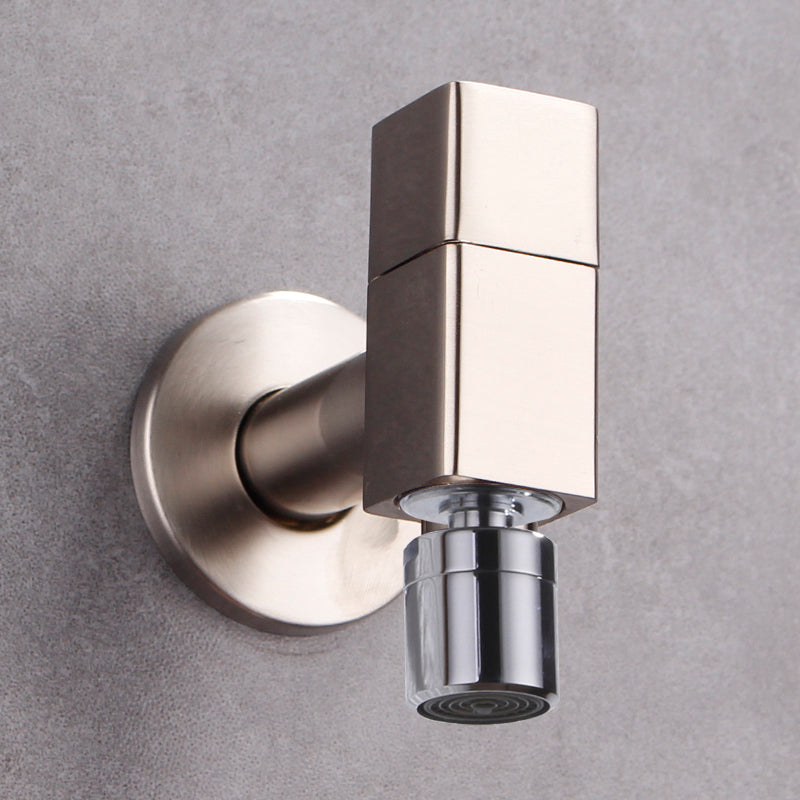 BowLift | Contemporary Wall-Mounted Bathroom Faucet Knob Handle Solid Brass Round Faucet