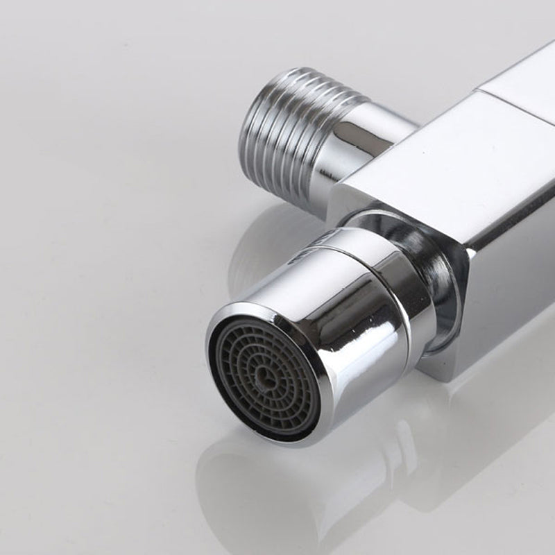 BowLift | Contemporary Wall-Mounted Bathroom Faucet Knob Handle Solid Brass Round Faucet