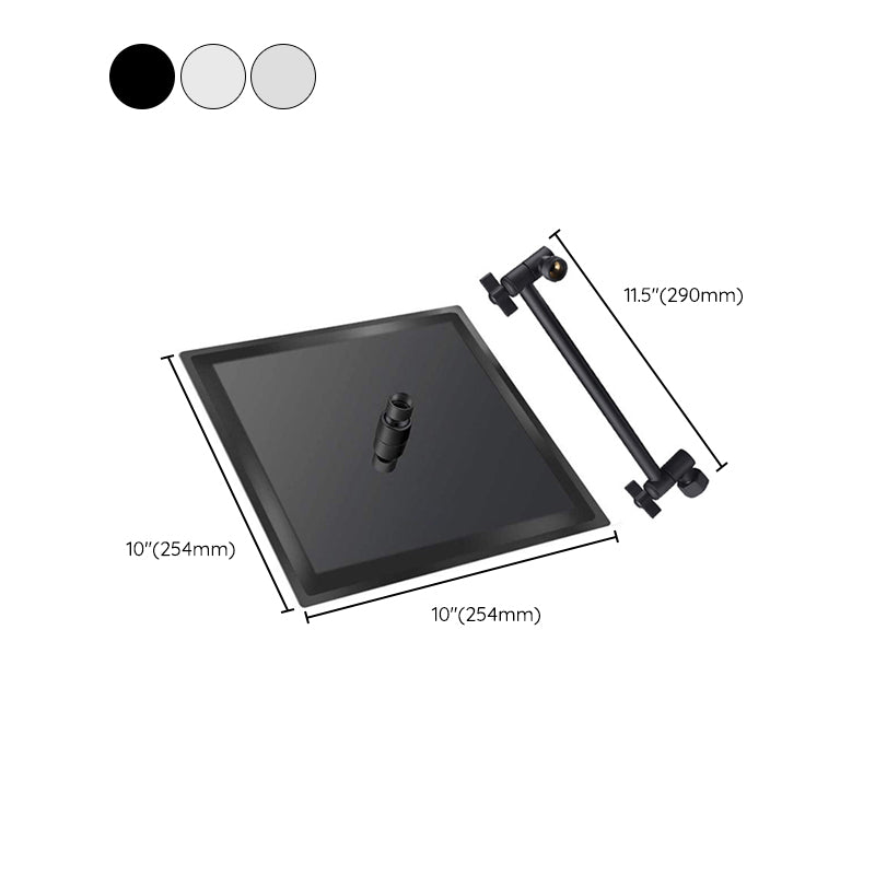 BowLift | Stainless Steel Fixed Shower Head Rainfall Wall Mounted Shower Head with Extension Arm