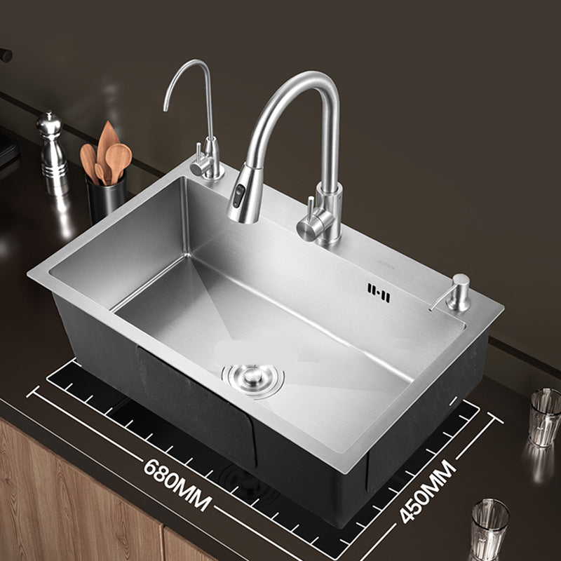 BowLift | Contemporary Style Kitchen Sink Stainless Steel Colorfast Built-in Sink