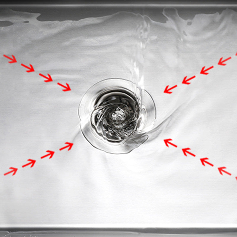 BowLift | Contemporary Style Kitchen Sink Stainless Steel Colorfast Built-in Sink