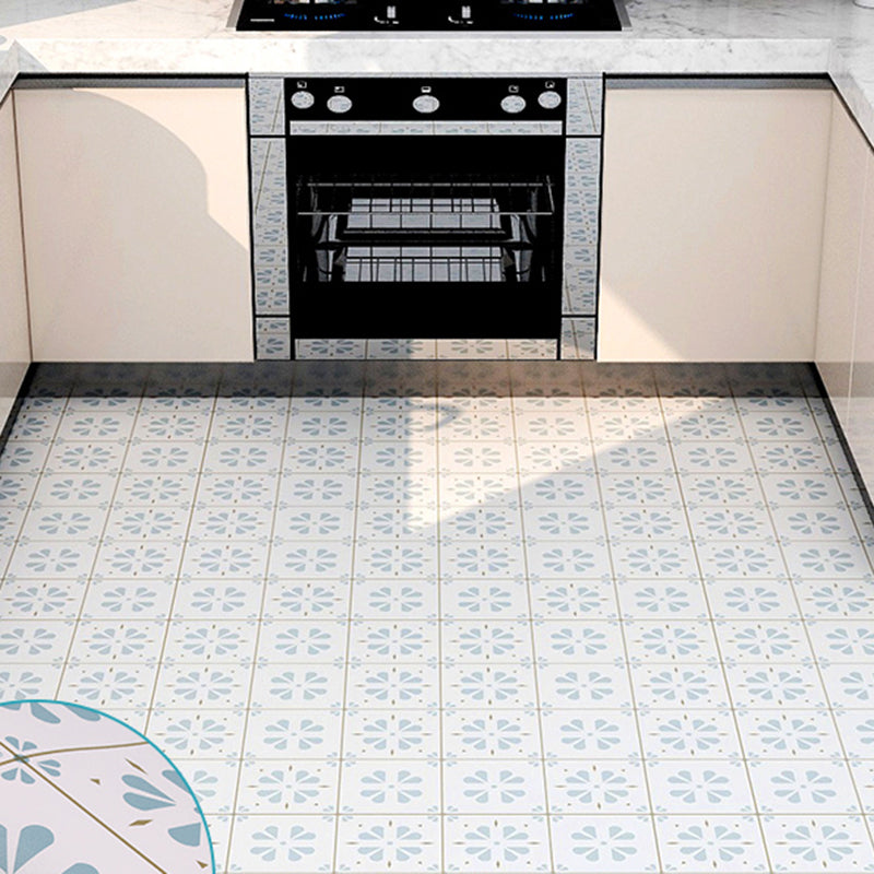 BowLift | Bathroom 3.5 mm Vinyl Floor Square Peel and Stick PVC Flooring