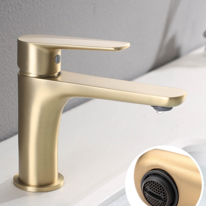 BowLift | Light Luxury Basin Faucet with Lever Handle Single Hole Bathroom Faucet