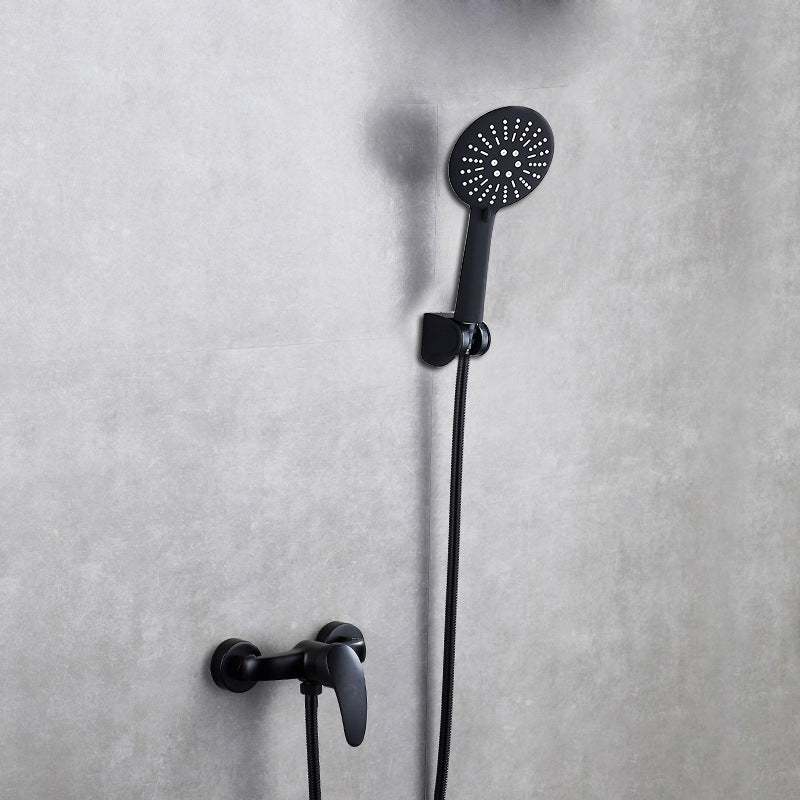 BowLift | Brass Wall-mounted Shower System Single Handle Shower with Lever Handle