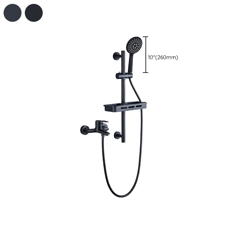 BowLift | Brass Wall-Mounted Shower System Single Handle Shower with Lever Handle