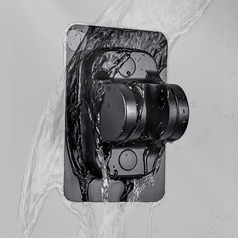 BowLift | Contemporary Round Shower Head Pure Color Handheld Shower