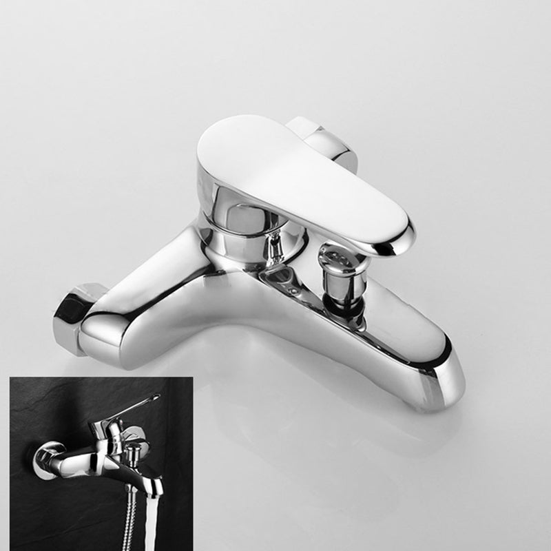 BowLift | Bathroom Bathtub Pull-Out Wall-Mounted Hand Shower Fixed Bathtub Faucet