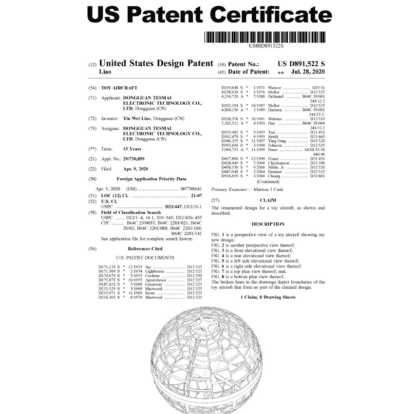 BowLift | Flynova Pro Flying Ball Spinner Toy Hand-controlled Drone Helicopter 360 Degree Rotating Mini UFO with Light Kids Gifts