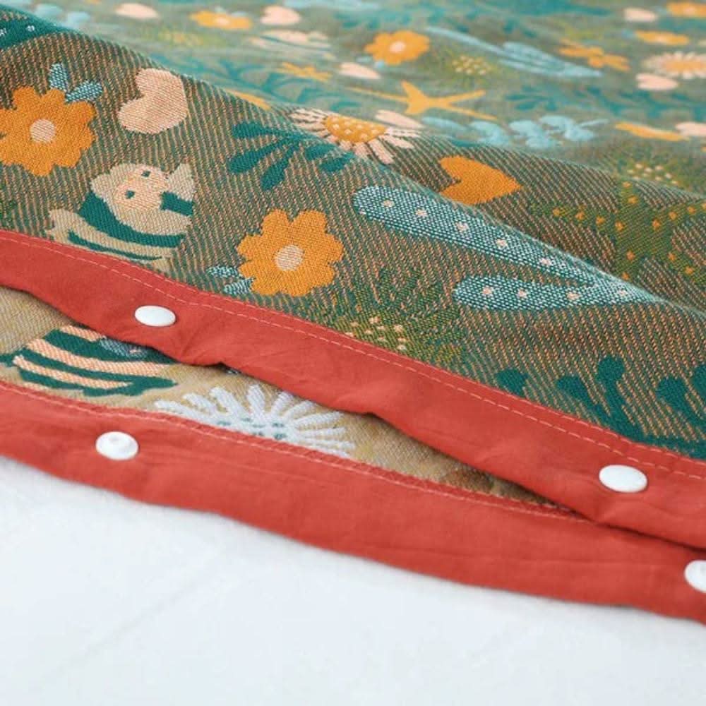 BowLift | Coral Floral Cotton Pillow Sham – Breathable & Reversible