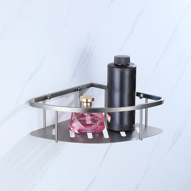 BowLift | Dark gray modern bathroom accessory set stainless steel bathroom accessory set