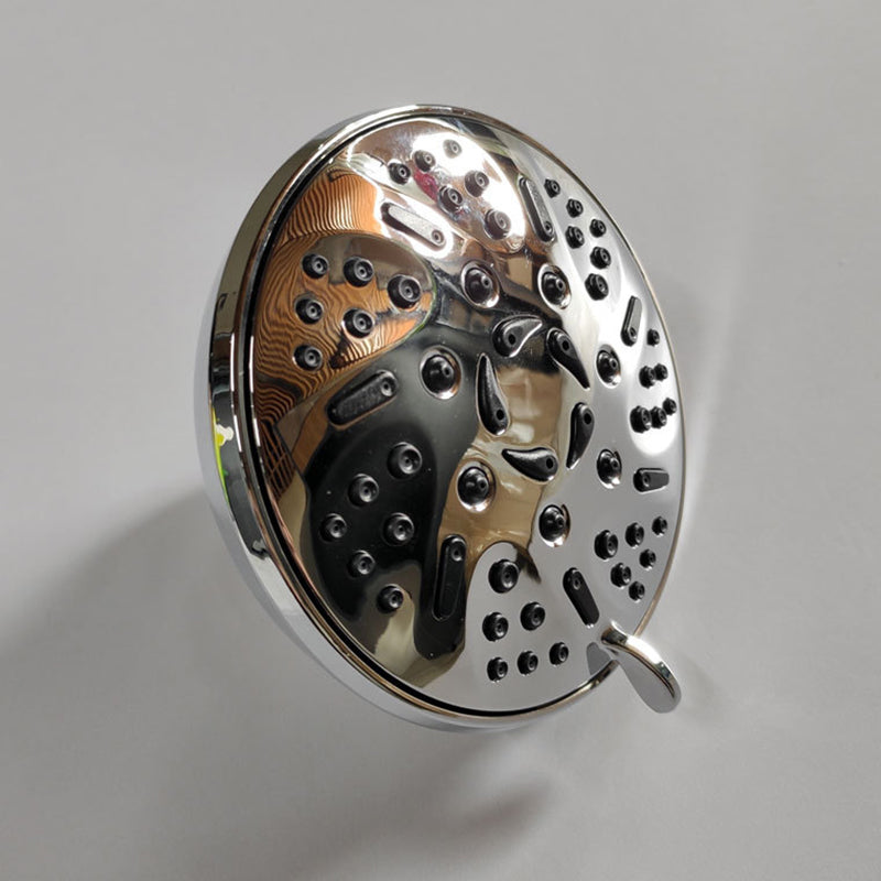 BowLift | Round Fixed Shower Head Adjustable Spray Pattern Wall Mounted Shower Head
