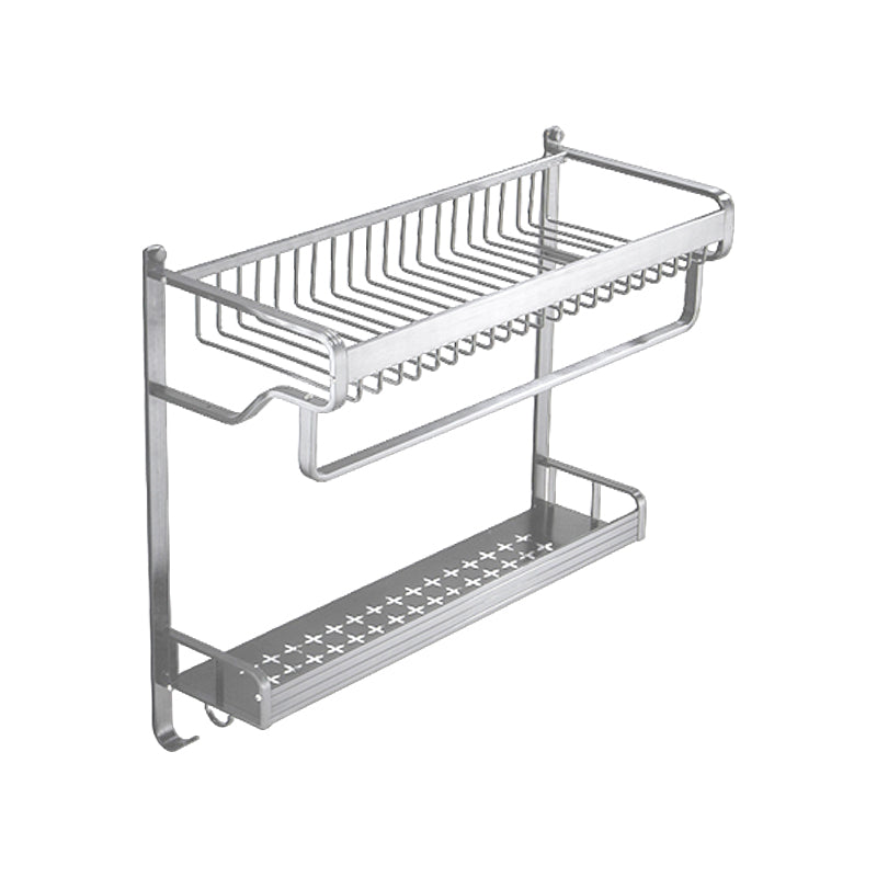BowLift | Black / Silver Bathroom Accessories Aluminum Hardware Set Bathroom Shelf
