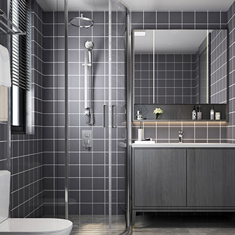 BowLift | Contemporary Wallpaper Single Panel Bathroom Wallpaper with Rectangular Shape