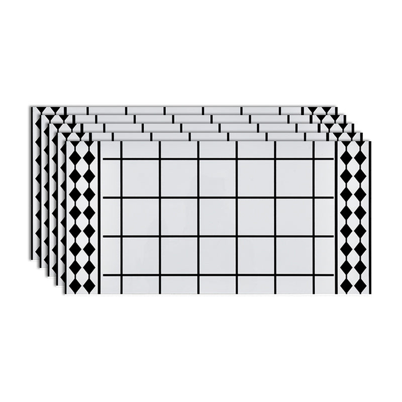 BowLift | Contemporary Wallpaper Single Panel Bathroom Wallpaper with Rectangular Shape