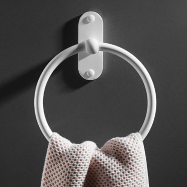 BowLift | Aluminium Bathroom Accessories Set Modern White Bathroom Accessories Set