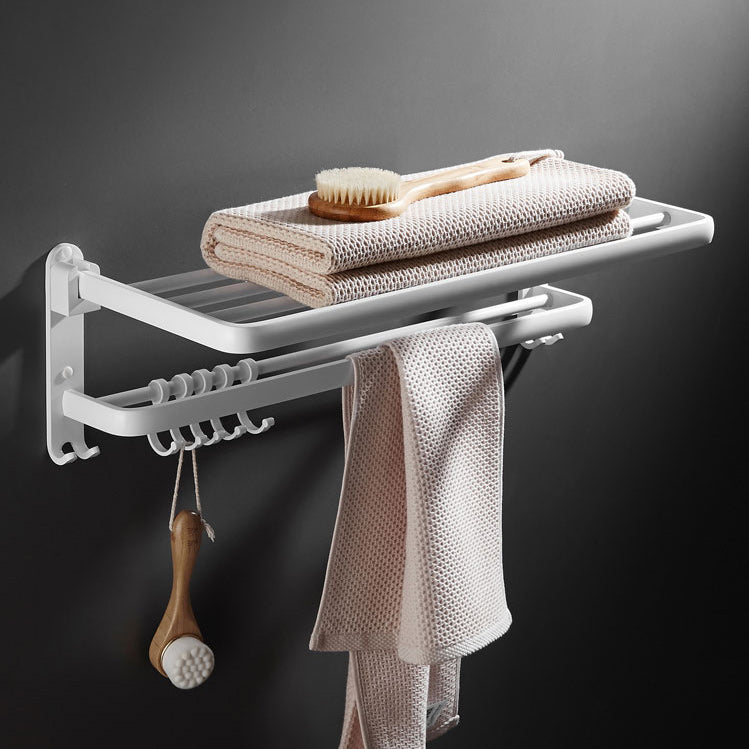 BowLift | Aluminium Bathroom Accessories Set Modern White Bathroom Accessories Set
