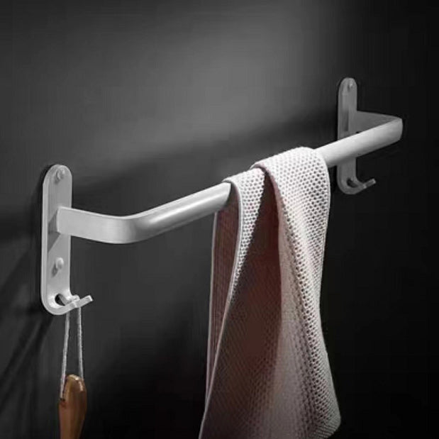 BowLift | Aluminium Bathroom Accessories Set Modern White Bathroom Accessories Set