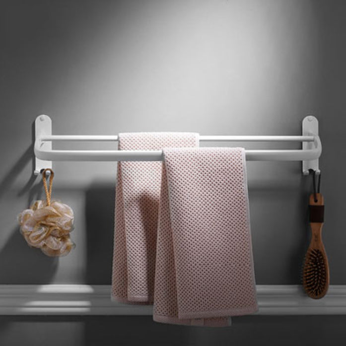 BowLift | Aluminium Bathroom Accessories Set Modern White Bathroom Accessories Set
