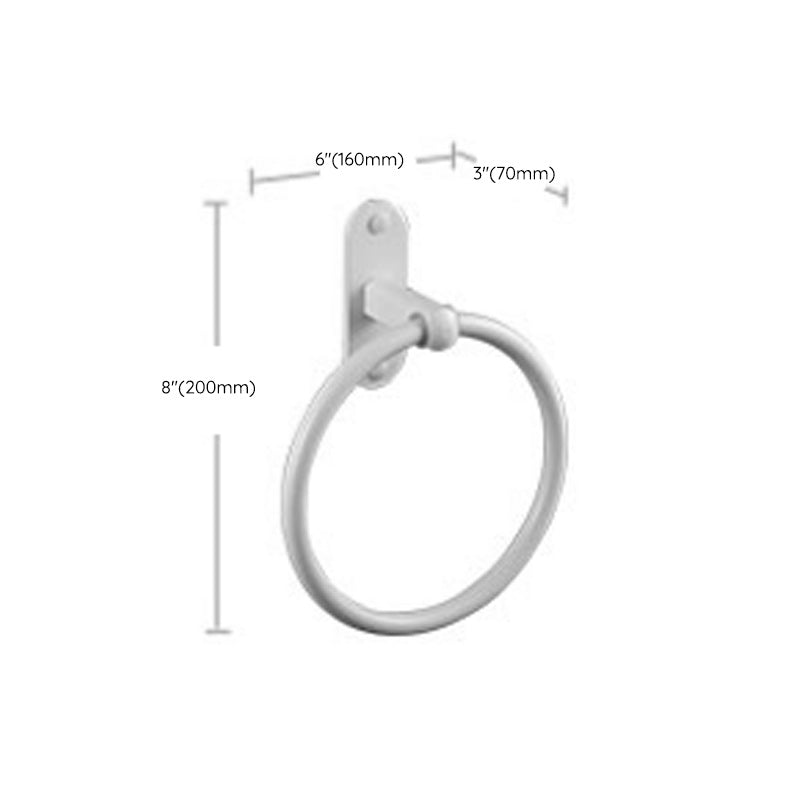 BowLift | Aluminium Bathroom Accessories Set Modern White Bathroom Accessories Set