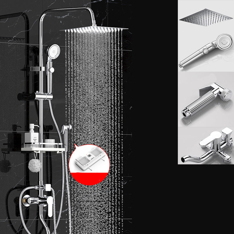 BowLift | Wall-mounted shower system handle lever spot resist copper shower system