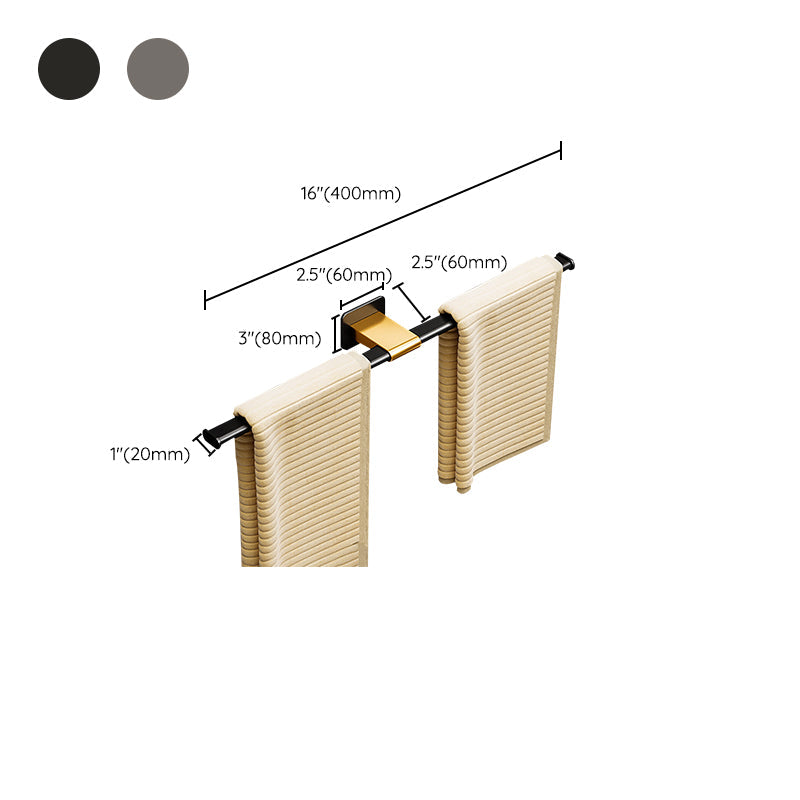 BowLift | Contemporary Aluminum Bathroom Accessories Set Towel Rail Bathroom Accessories