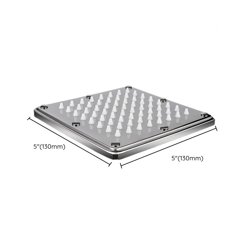 BowLift | Contemporary Showerhead Combination Dual Showerhead Stainless Steel Wall-Mounted Showerhead