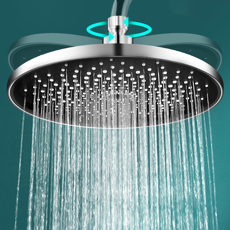 BowLift | Contemporary Showerhead Combination Rainfall Chrome Wall Mount Showerhead