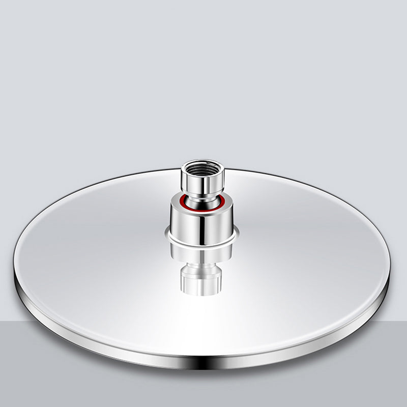 BowLift | Contemporary Showerhead Combination Rainfall Chrome Wall Mount Showerhead