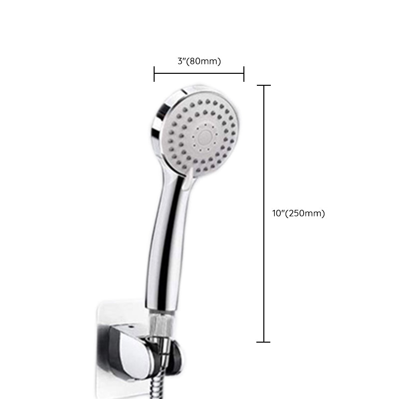 BowLift | Contemporary Shower Combination Double Shower Head Chrome Wall Mounted Round Shower Head