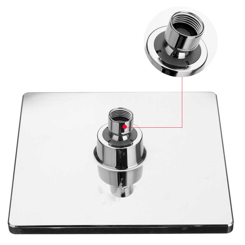 BowLift | Contemporary Shower Combination Fixed Shower Head Chrome Ceiling Mounted Shower Head