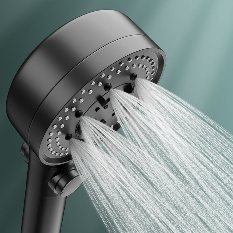 BowLift | Bathroom Showerhead 5-Spray Round Handheld Shower Holder Wall Mount Showerhead