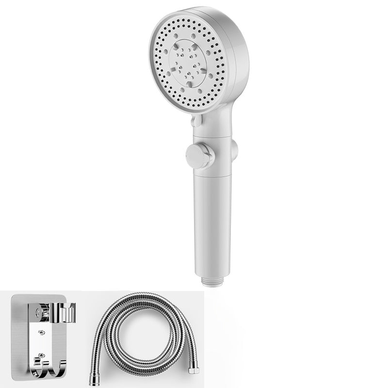 BowLift | Bathroom Showerhead 5-Spray Round Handheld Shower Holder Wall Mount Showerhead