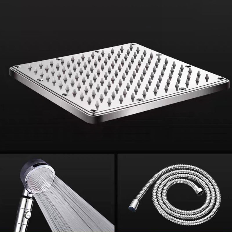 BowLift | Contemporary Style Shower Head Bathroom Fixed Shower Head with Round and Square Shape