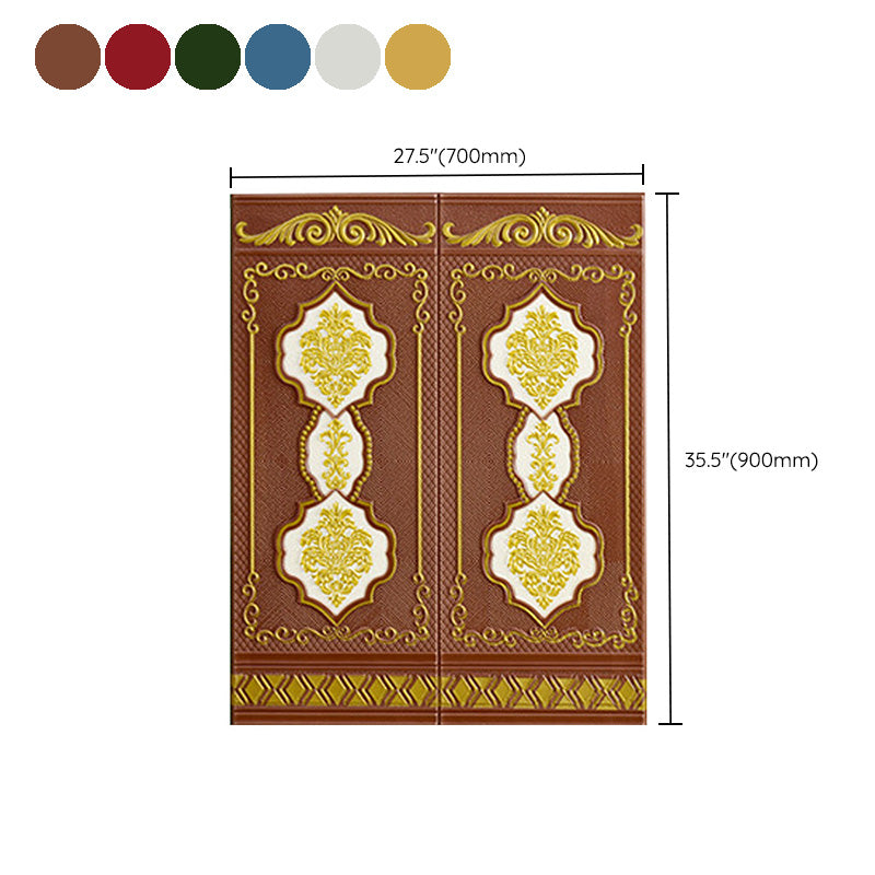 BowLift | 3D embossed wall panel Glam style waterproof wall panel for the living room