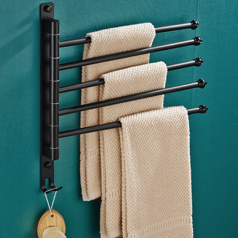 BowLift | 2-piece towel bar made of stainless steel Modern 13.6" B bathroom accessory set