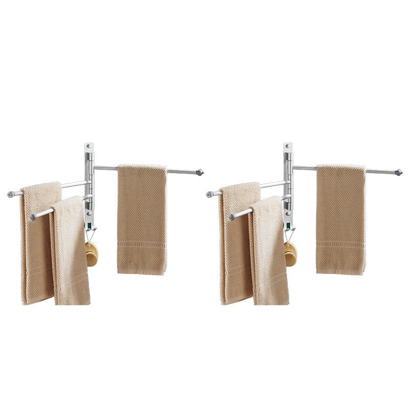 BowLift | 2-piece towel bar made of stainless steel Modern 13.6" B bathroom accessory set