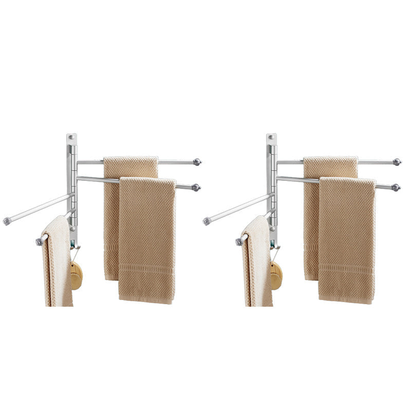 BowLift | 2-piece towel bar made of stainless steel Modern 13.6" B bathroom accessory set