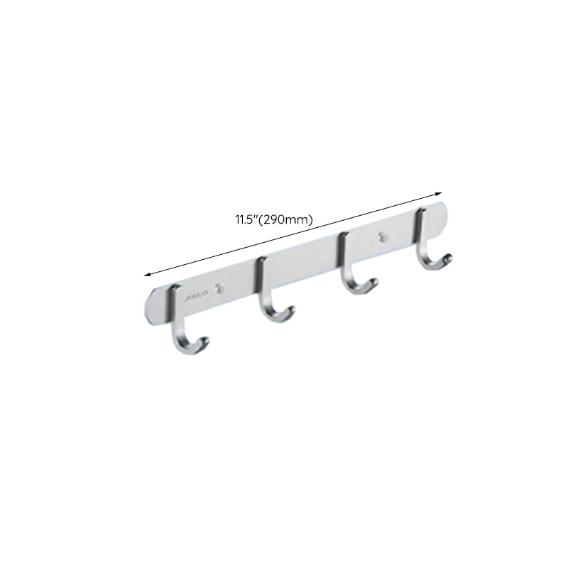 BowLift | Contemporary bathroom accessory set made of aluminum with towel holder/bath shelf