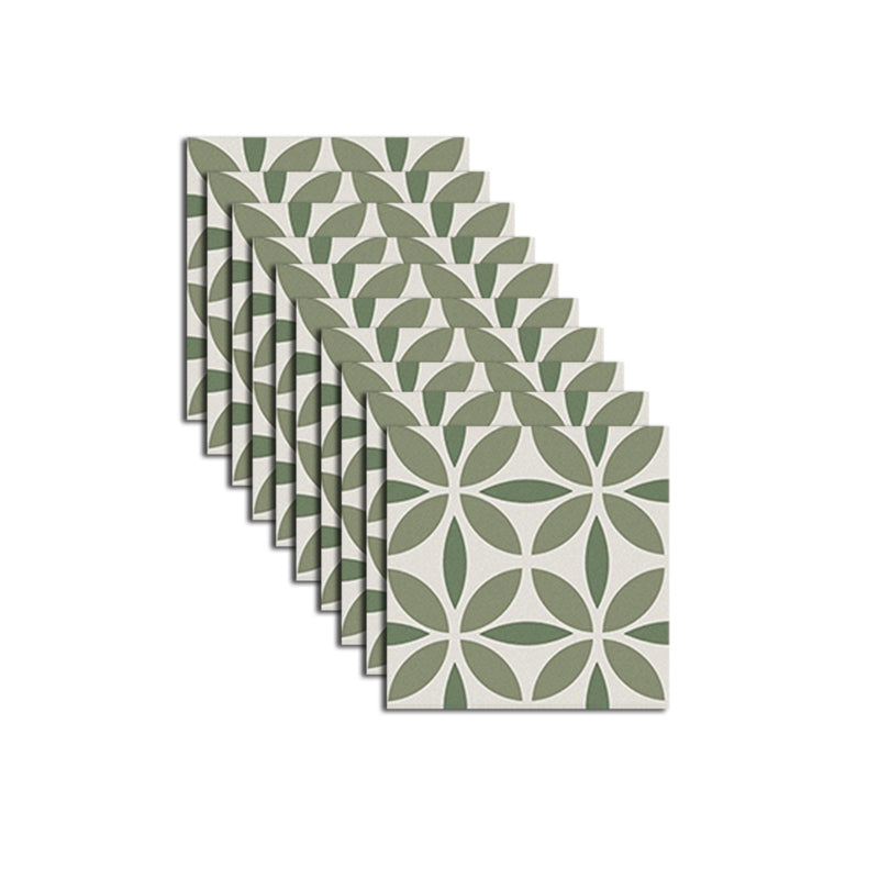 BowLift | Indoor Vinyl Tiles Flower Pattern Peel and Stick Waterproof Square Vinyl Tile