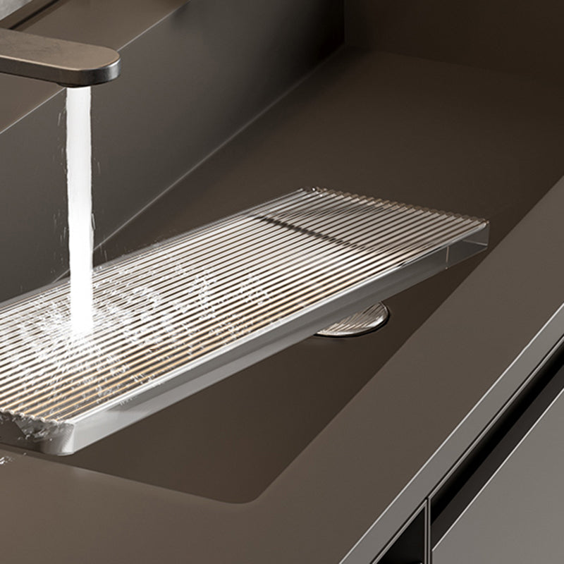 BowLift | Black Bathroom Set Metallic & Acrylic Bathroom Accessories Set made of Stainless Steel Aluminium