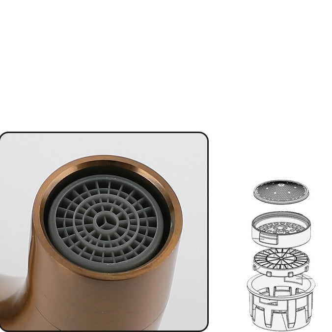 BowLift | Contemporary Vessel Water Faucet Stainless Steel Cross Handles Wall Mounted Bathroom Faucet