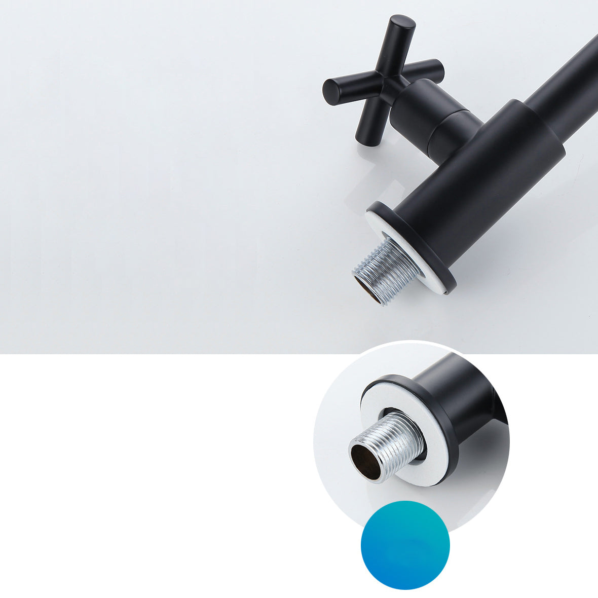 BowLift | Wall-mounted faucet single lever sink faucet for the bathroom