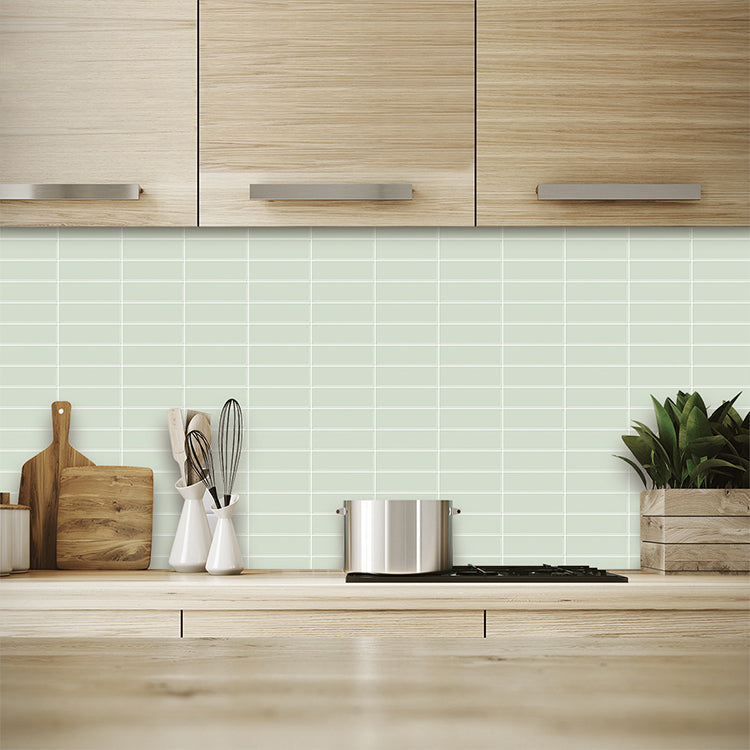BowLift | Peel and Stick Tiles Waterproof Plastic Rectangular Peel & Stick Tile for the Kitchen 2-Pack