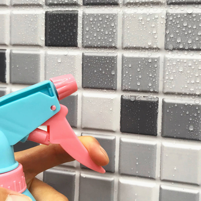 BowLift | Tile Stripping & Gluing Square Mosaic PVC Stain Resistant Stripping and Gluing Plates for Shower 5 Pack