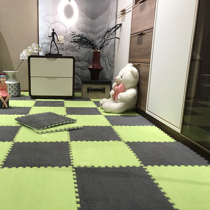 BowLift | Color-fade-resistant carpet tile Solid color interlocking carpet tile