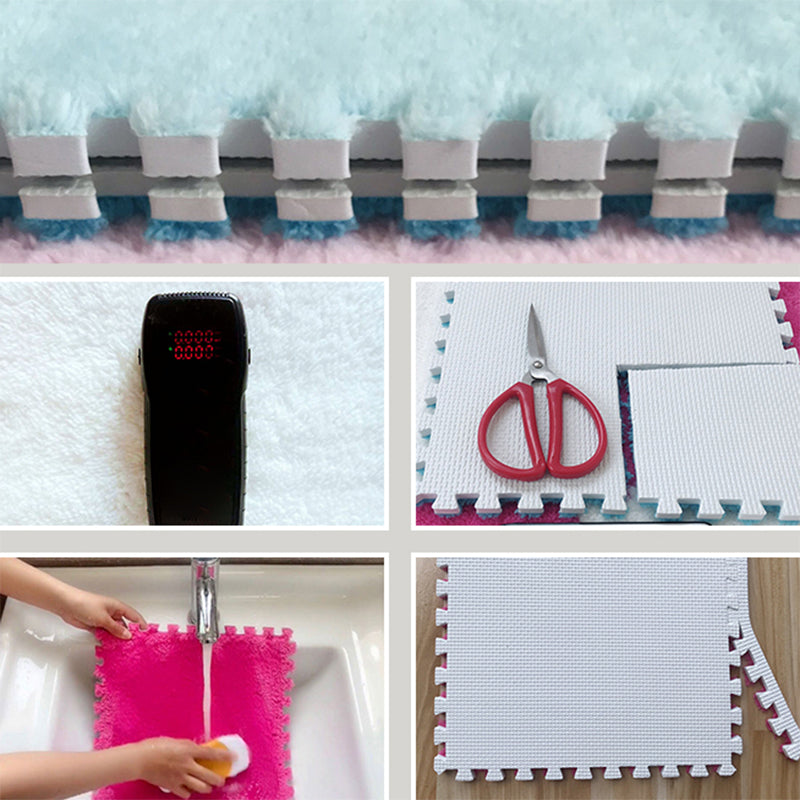 BowLift | Color-fade-resistant carpet tile Solid color interlocking carpet tile