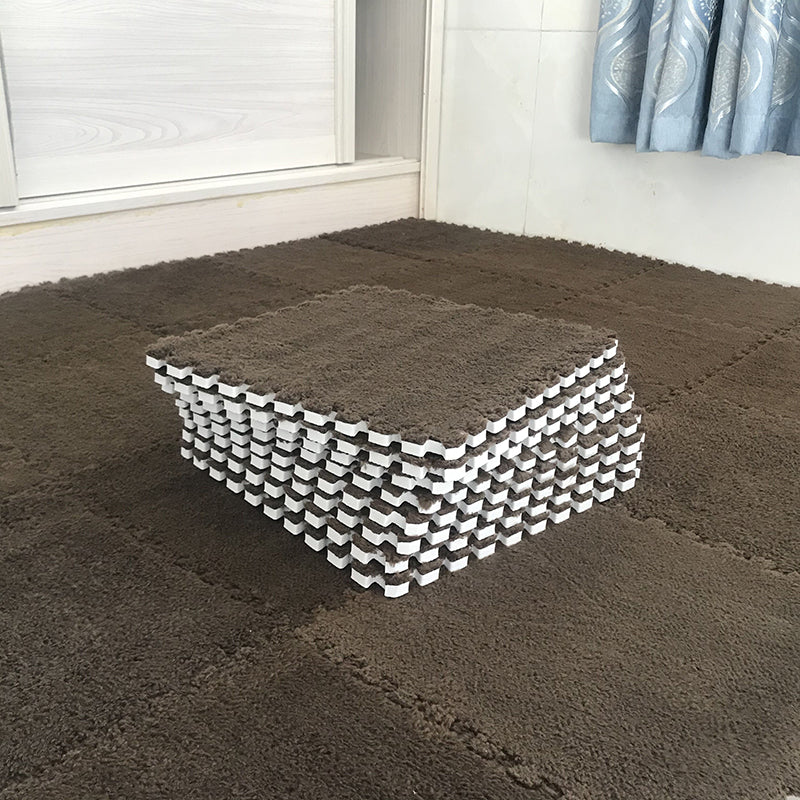 BowLift | Color-fade-resistant carpet tile Solid color interlocking carpet tile