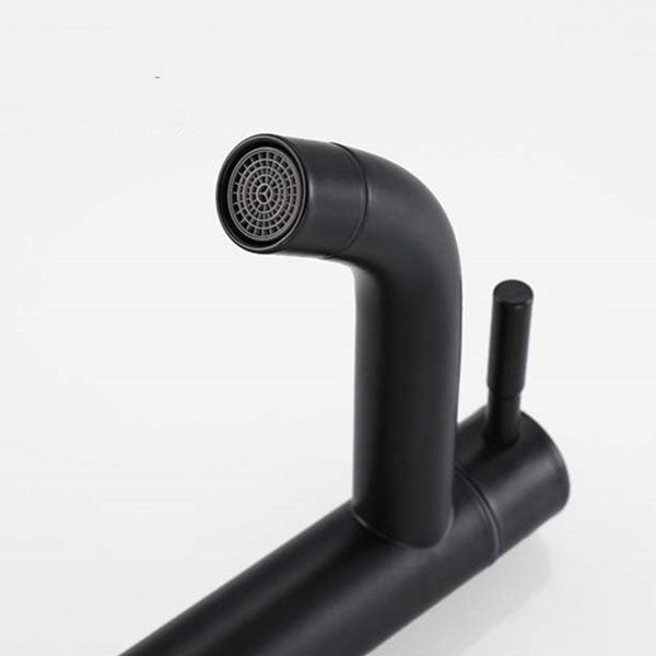 BowLift | Industrial vessel fitting stainless steel lever handle sink faucet