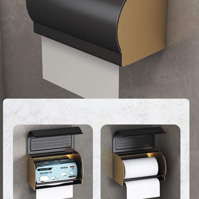 BowLift | Black & Brass Bathroom Set Modern Style Bathroom Accessories As Individual Piece Or As Set